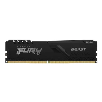 Memoria RAM DIMM Kingston FURY Beast 16GB DDR4, 3600MHz, Color Negro