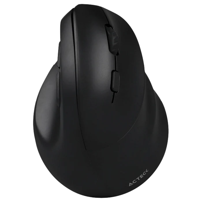 Mouse Vertical ACTECK VIRTUOS FITT MI520 Ergonomico, Inalambrico, 2400DPI, 6 Botones, Negro