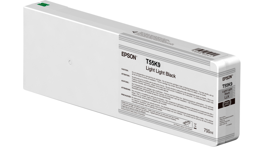 Tinta epson ultrachrome hd negro claro claro 700 ml.