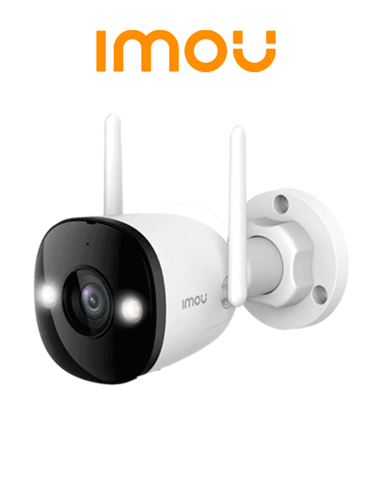 IMOU Bullet 2E 5Mp (IPC-K3DN-5H0WF) - Cámara IP Bullet WiFi de 5MP tiene micrófono integrado, 102° de visión, H.265, lente de 2.8mm, detección de humanos, IR 30m, IP67 y ranura MicroSD. #Top
