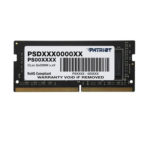 Memoria RAM Patriot Signature DDR5, 3200MHz, 32GB, Non-ECC, CL22, SO-DIMM