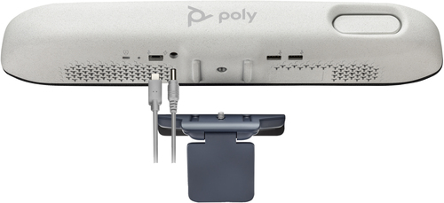 KIT DE MONTAJE HP POLY 783S4AA/ PARA POLY STUDIO P15 Y STUDIO R30 INCLUYE SOPORTE BISAGRA Y 2 ANCLAJES DE PLSTICO DE CADA UNO TORNILLOS M35 X 16 INDEPENDIENTE PARA MONTAJE EN PARED 783S4AA