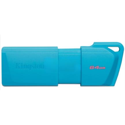 Memoria Usb Kingston DT Exodia, 64Gb, USB 3.2, Color Azul