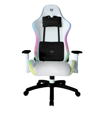 Silla gamer balam rush lightning frost / cojnes ajustables / pistn de gas clase 4 / soporta hasta 120 kg