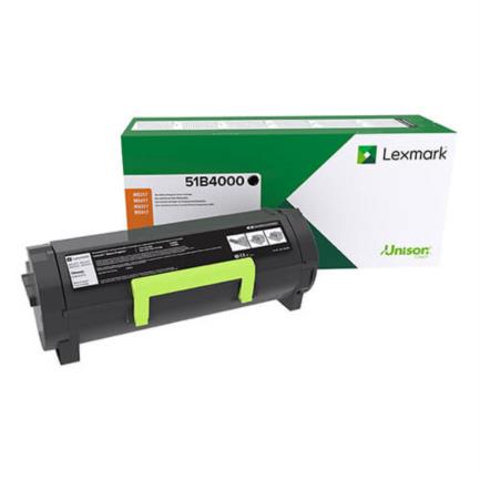 Toner lexmark 66s4000 negro, rendimiento estandar 5000 paginas, para ms531, 631, 632, mx532, 632