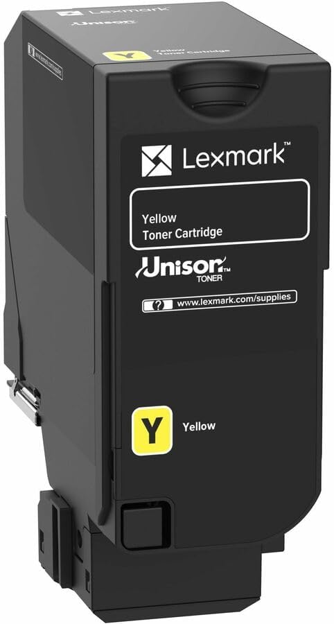 Tóner Lexmark 71C8HY0 Amarillo, 10.500 Páginas