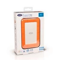 Disco Duro Externo LaCie Rugged Mini, 4TB, USB 3.0, Naranja, A Prueba de Agua y Golpes - para Mac/PC