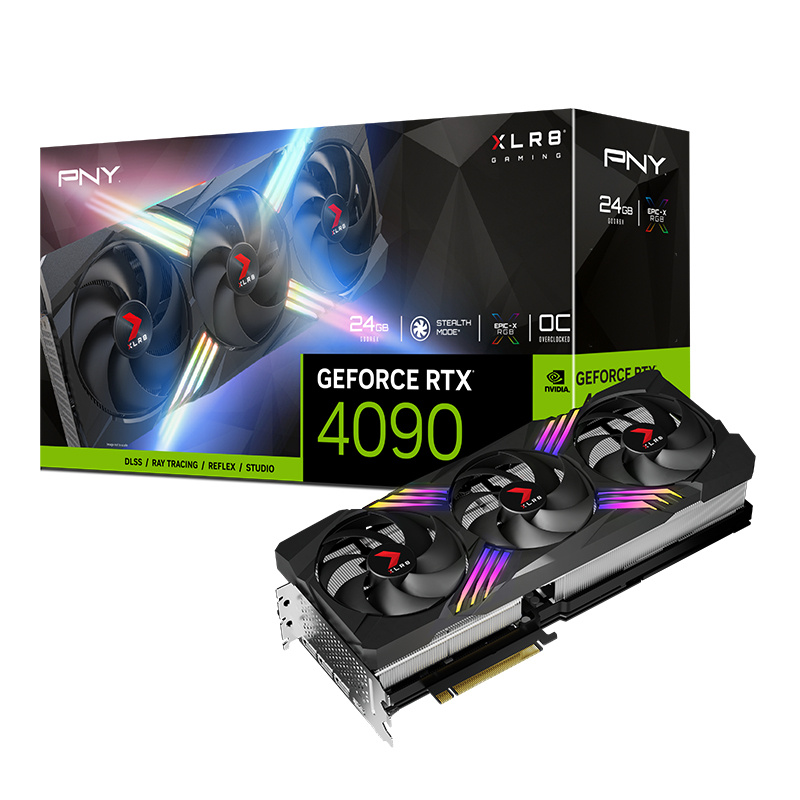 Tarjeta de Video PNY GeForce RTX 4090, 24GB, 384 Bit, GDDR6X, 7680x4320 Pixeles
