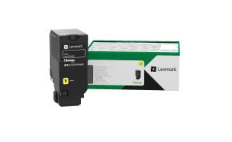 Tóner Lexmark 71C80Y0 Alto Rendimiento Amarillo, 5000 Páginas