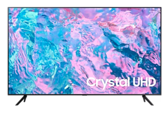 Television led samsung 65 smart tv serie crystal du7000, uhd 4k 3,840 x 2,160, 3 hdmi, 1 usb, wifi, bluetooth