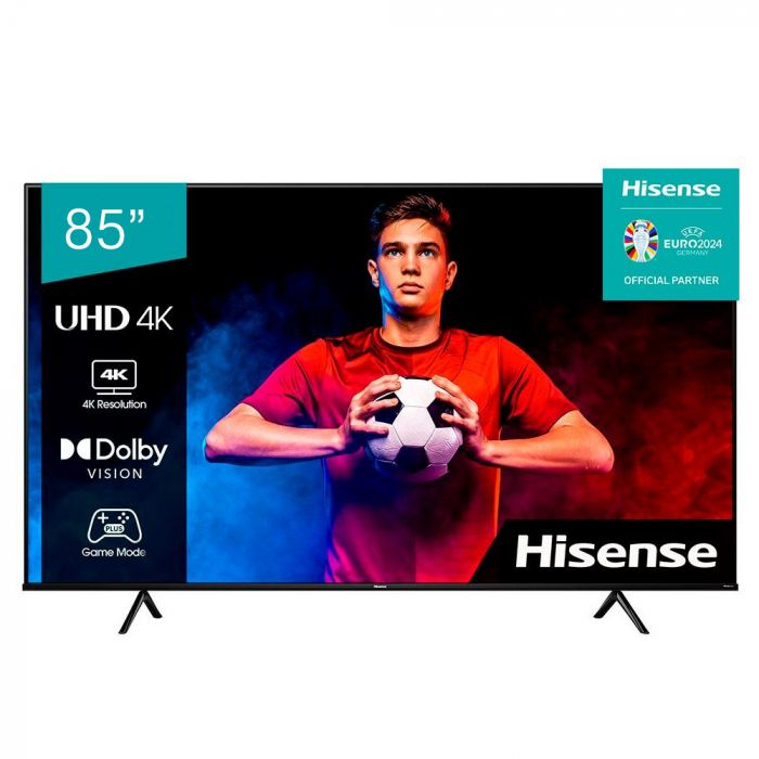 Television led hisense 85" 85a6n uhd 4k smart tv, google tv , hdr10, hdr dolby vision, dts virtual x