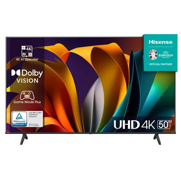 Hisense Smart TV LED 50A6N 50", 4K Ultra HD, Negro