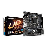 Tarjeta Madre Gigabyte Micro-ATX H610M H V2 DDR4, S-1700, Intel H610 Express, HDMI, 64GB DDR4 para Intel ― Necesita Actualización de BIOS para Procesadores Intel 13va. Generación