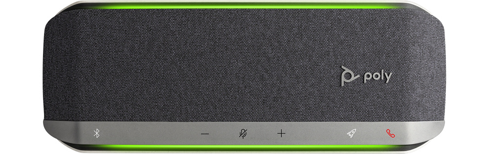 Poly altavoz portátil sync 40+, bluetooth/usb, inalámbrico/alámbrico, negro