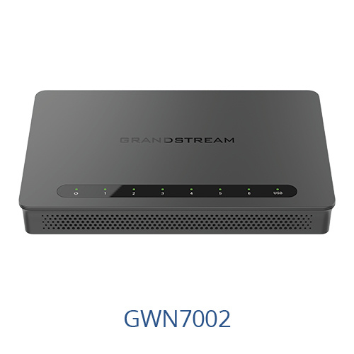 Router Grandstream Gigabit Ethernet GWN7002, Alámbrico, 2200Mbit/s, 4x RJ-45, 2x SFP
