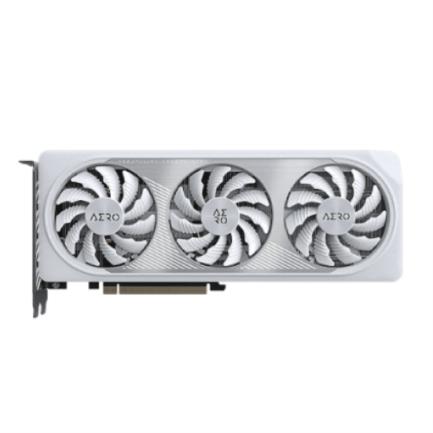Tarjeta de Video Gigabyte GeForce RTX 4060 AERO OC 8G, 2460 MHz, 7680x4320 Pixeles, PCI Express 4.0, 2xHDMI, 2xDisplayPorts.Nucleos cuda 4352, ventx3
