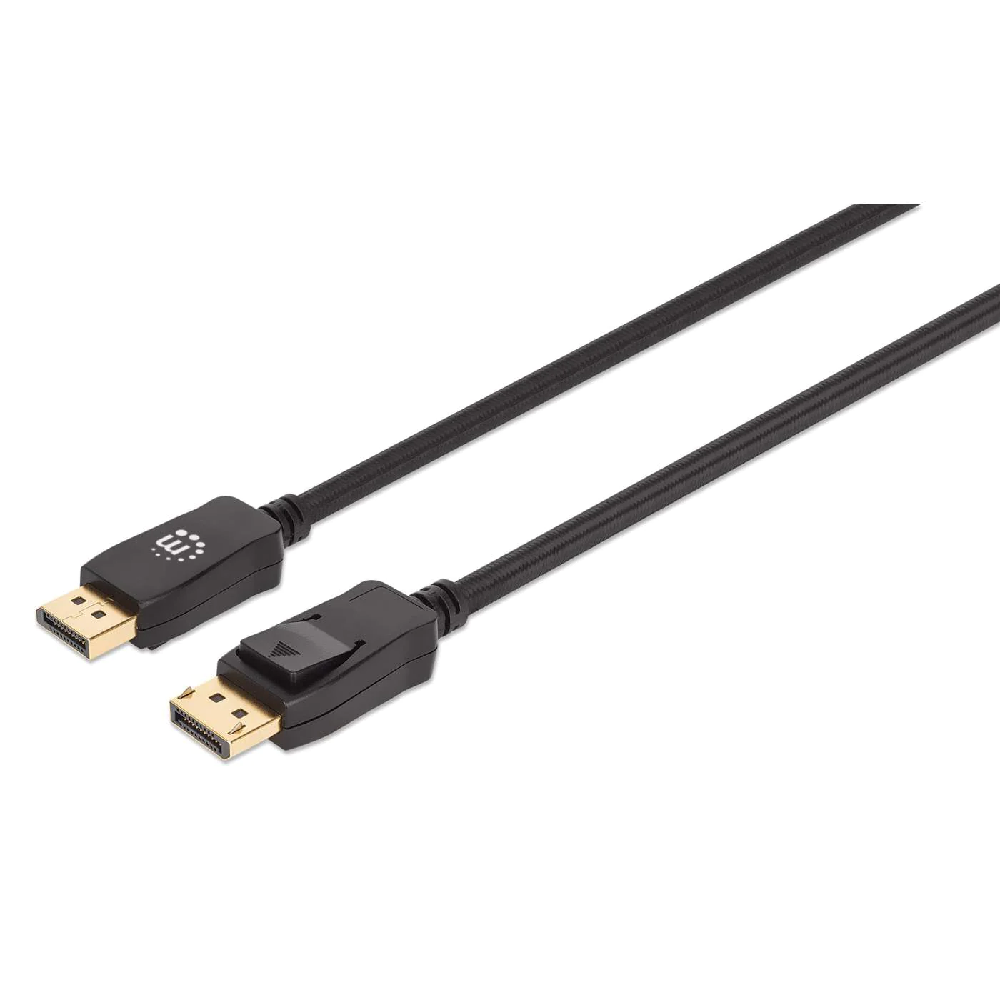 Cable displayport manhatan v1.4 m-m 3.0m negro 8k@60hz/...