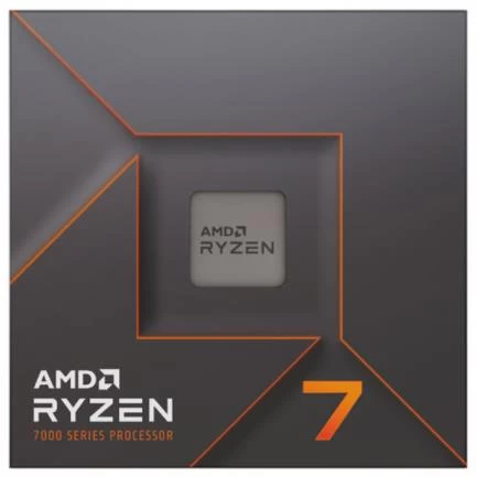 Procesador AMD Ryzen 7 7700X, Socket AM5, 4.5 GHz, 32-bit, 40MB Cache, No Incluye Disipador