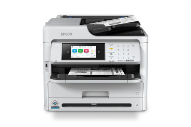 Multifuncional Epson WorkForce Pro WF-M5899, Blanco y Negro, Inyección de Tinta, Inalámbrico, Print/Scan/Copy/Fax