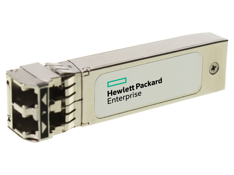 Transceptor HPE Aruba Networking 10G SFP+ LC SR 400 m OM4 MMF clase C