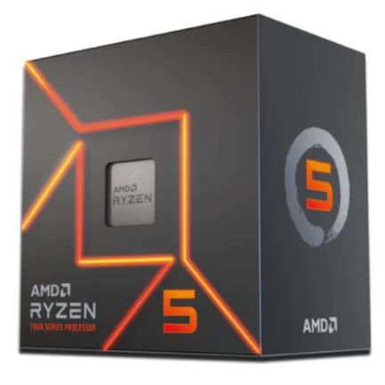 Procesador AMD Ryzen 5 7600, Radeon, Socket AM5, 3.8GHz, Six-Core, 32MB L3 Cache, con Disipador Wraith Stealth