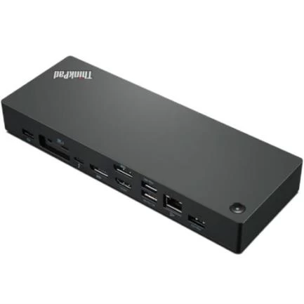 Lenovo thinkpad universal thunderbolt 4 dock - estación de conexión - thunderbolt 4 - hdmi, 2 x dp - gige - 135 vatios - estados unidos - para thinkpad e14 gen 4; l13 yoga gen 3; t14s gen 3