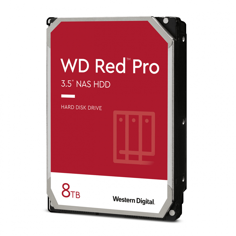 Disco Duro para NAS Western Digital WD Red Plus 3.5", 8TB, SATA III, 6 Gbit/s, 7200RPM, 256MB Caché