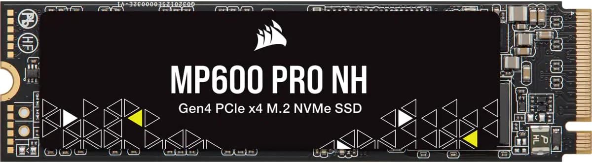 SSD Corsair MP600 PRO NH, 4TB, PCIe Gen4 x4 NVMe M.2 SSD, TLC NAND de alta densidad, M.2 2280, Compatible con DirectStorage, Hasta 7,000 MB/s
