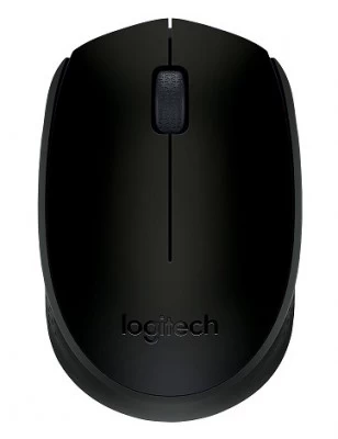 Mouse Logitech M170, inalambrico, Nano Receptor Usb 2.0, Hasta 10 Metros, Color Negro/Gris