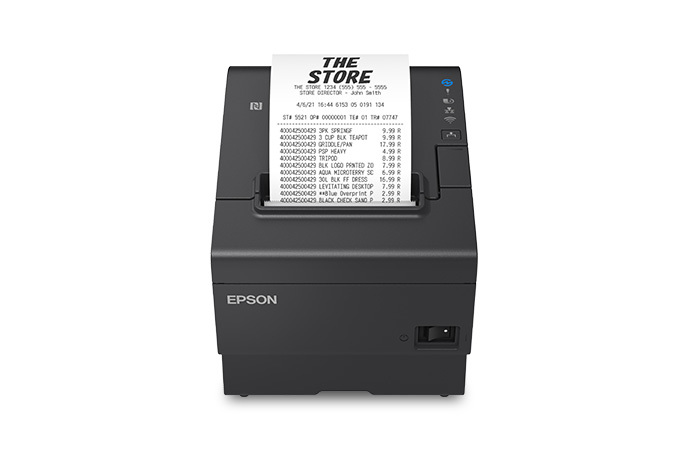 Impresora de Tickets, Epson OmniLink TM-T88VII, Térmica Directa, USB/Ethernet, 180 x 180 DPI