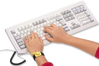 Pulsera Antiestatica Manhattan, cable 1.80 Metros (410144)