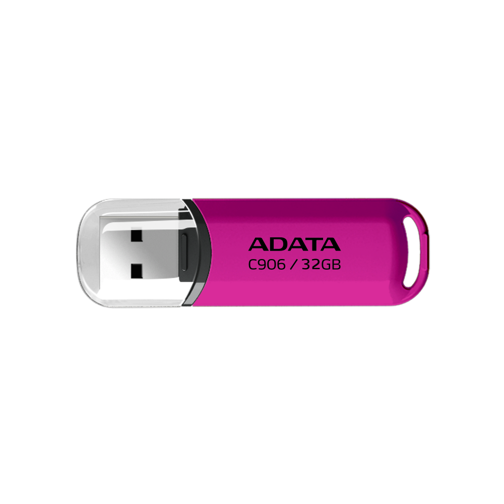 Memoria usb ADATA 32GB USB tipo A, 2.0, Color Rosa, Transparente