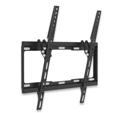 Soporte Manhattan De Pared Para Pantallas 32 pulgadas a 55 pulgadas, Inclinable de 0 a 14 Grados, Hasta 35kg, Color Negro