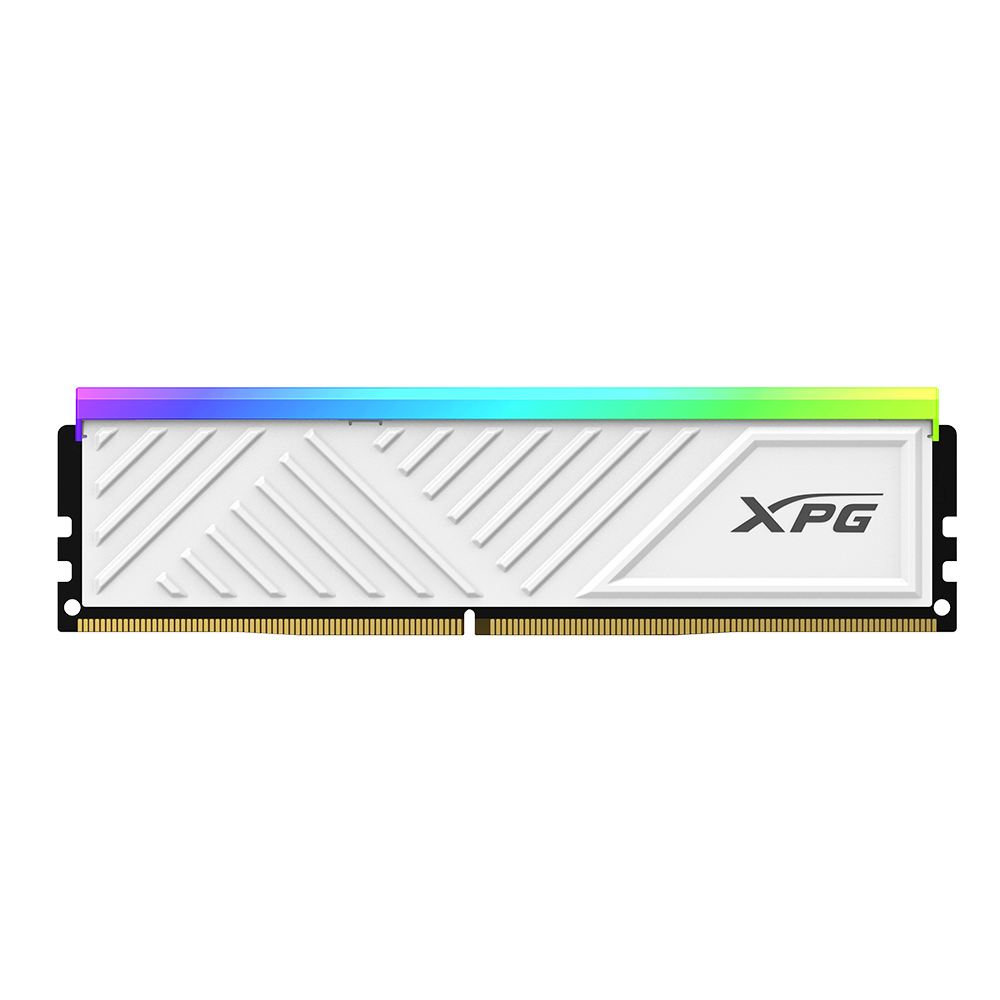 Memoria Ram XPG Spectrix D35G, 3200Mhz, 16GB, DDR4, RGB, PC4-25600, blanco