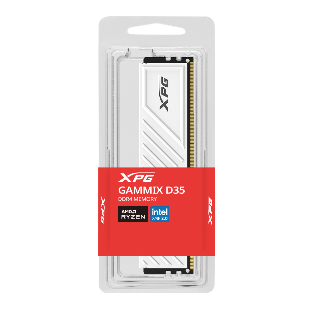 Memoria Ram XPG Gammix D35, 16GB, DDR4, PC4-25600, 3200 MHz, CL 16-20-20, 1.35v