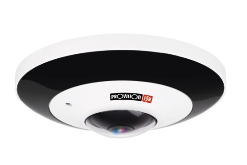Provision-ISR Cámara IP Fisheye IR para Interiores/Exteriores FEI-360IPN, Alámbrico, 3096 x 2196 Pixeles, Día/Noche