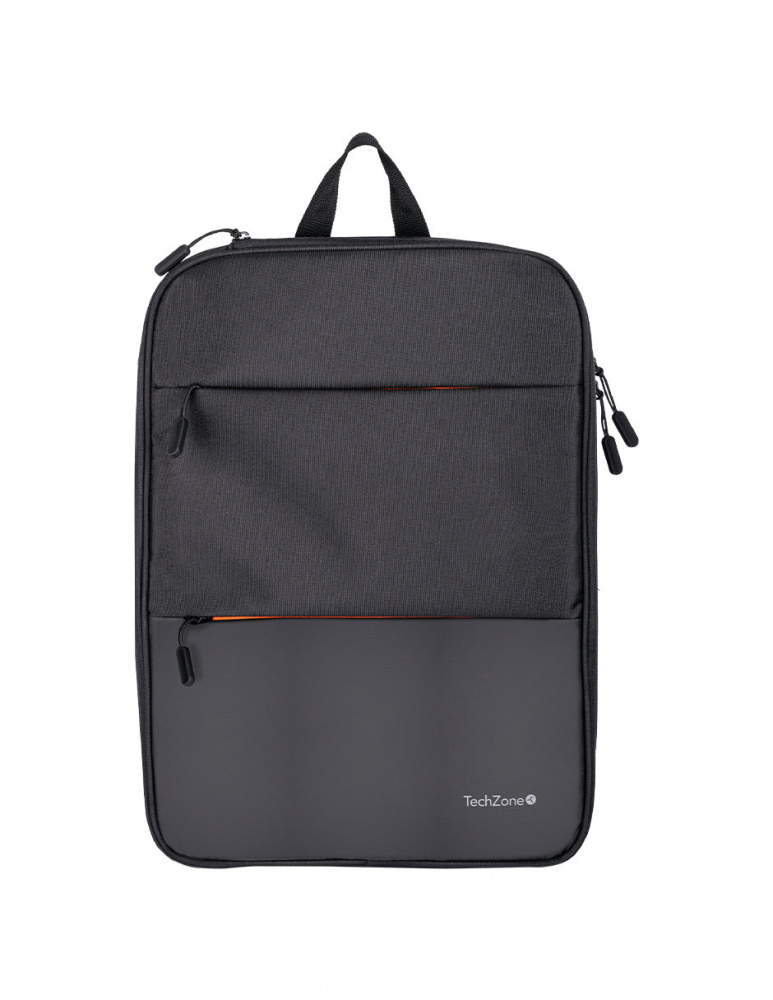 Techzone Mochila de Poliéster Expand para Laptop 16", Negro