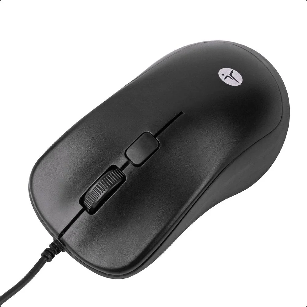 Mouse Alámbrico TZACMOA01 TechZone 1200DPI - color negro