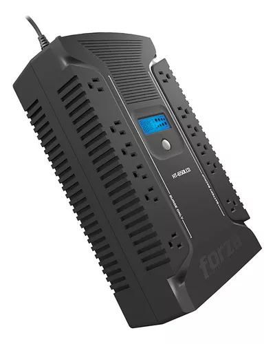 UPS interactiva 650VA/390W, 12 slds, coax, USB, sobremesa-120V