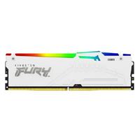 Kit Memoria RAM Kingston FURY Beast DDR5, 6000MHz, 64GB - 2 x 32GB, CL30, XMP/EXPO, Blanco