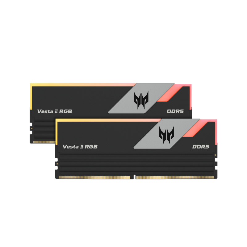 MEMORIA ACER PREDATOR VESTA II DDR5 64GB 2X32GB 6000 MT/S CL30 GAMING RGB BL.9BWWR.334.