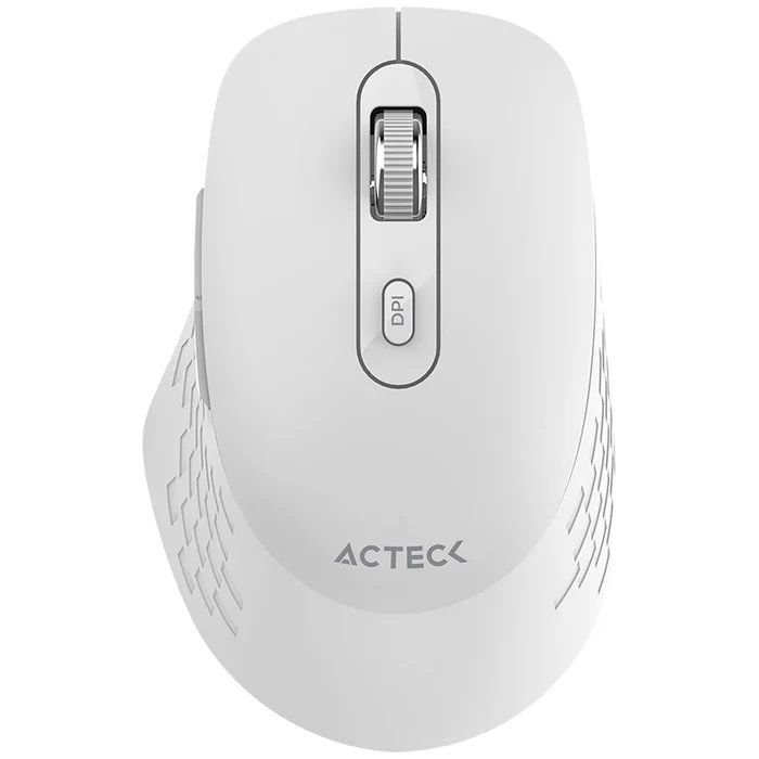 Mouse Acteck OPTIMIZE FLOW MI480, Inalámbrico, Blanco, 1600 dpi, 6 botones, 10 m ac-939843