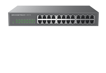 Switch Grandstream Gigabit Ethernet GWN7703, 24 Puertos 10/100/1000Mbps, 48 Gbit/s, 8.000 Entradas - No Administrable