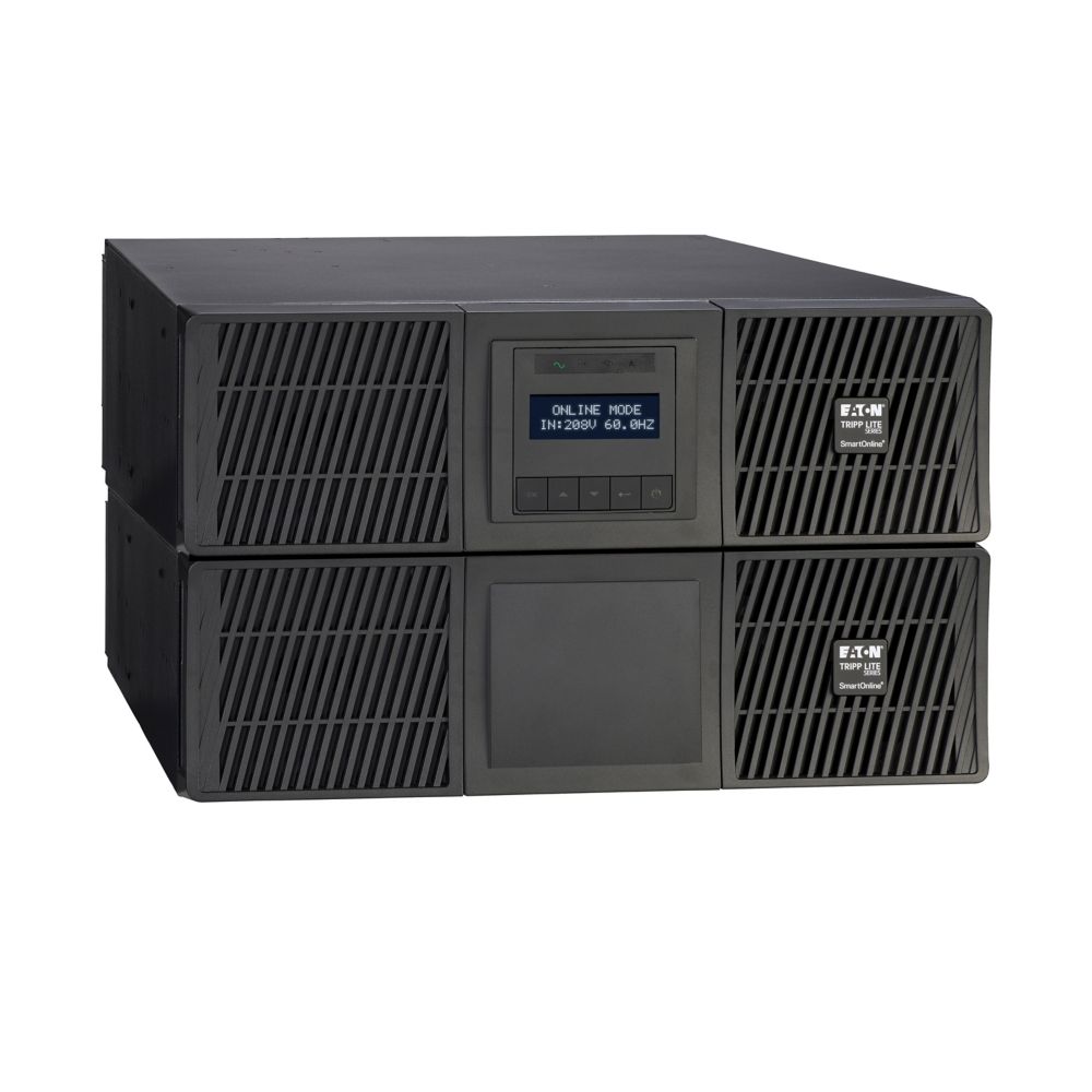 No break tripp lite su6000rtfmb series ups smartonline de 6000va 5400 w 120/208v de doble conversión en línea con transformador reductor y derivación de mantenimiento