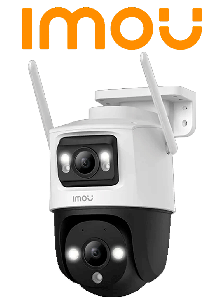 Camara IP Imou Cruiser Dual V2 10MP, Wifi, Full Color, Exterior, Alarma, Luz roja y azul