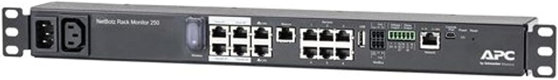 APC Netbotz, NBRK0250A, Monitor de rack básico de seguridad y medio ambiente 250
