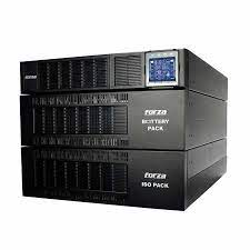 Forza atlas fdc-106kmr-iso - ups (montaje en rack / externo) - ac 110-300 v - 6000 vatios - 6000 va - 9 ah - rs-232, usb - 2u - negro