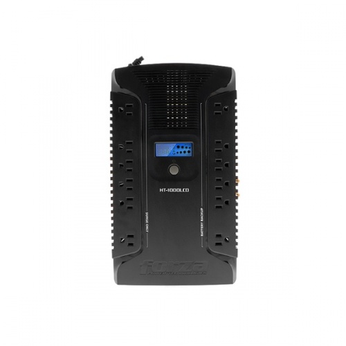 Forza ht series ht-1000lcd - ups - ca 120 v - 600 vatios - 1000 va 9 ah - conectores de salida: 12