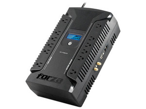 Ups línea interactiva Forza 450 vatios 750 va  ac 110/120 v  12 nema 2 usb