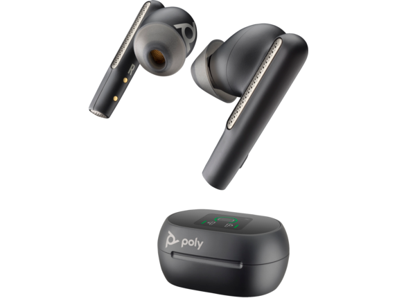 Poly Audífonos Intrauriculares con Micrófono Voyager Free 60+, Inalámbrico, Bluetooth, Negro